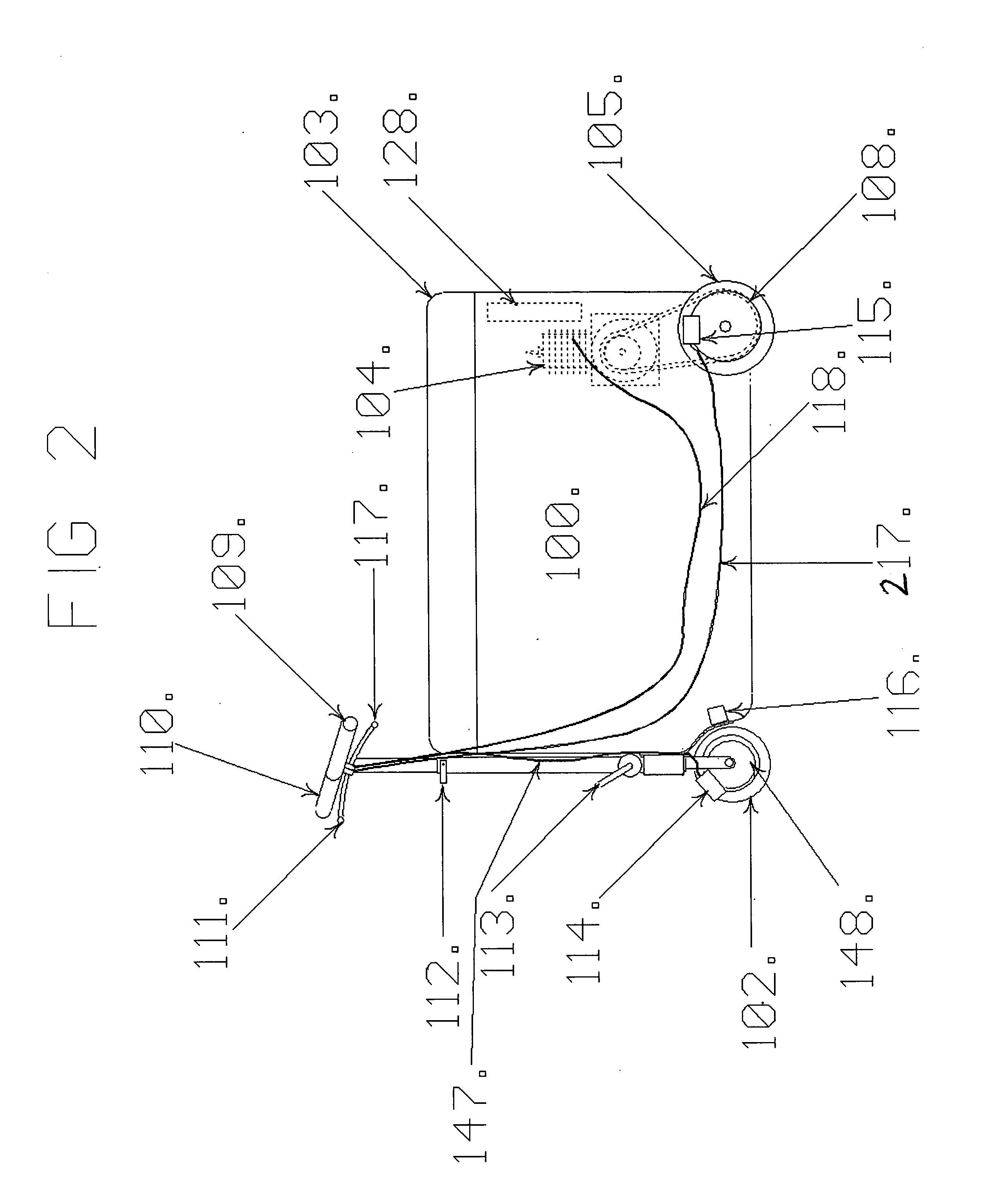 Self propelled food & beverage receptacle