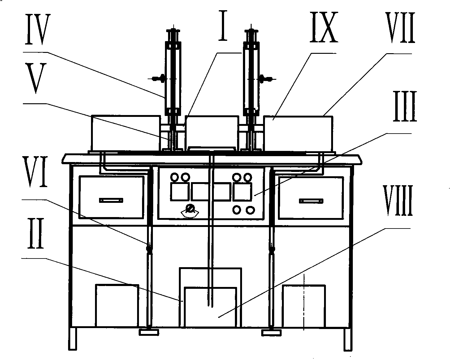 Cable and pin tube cavity contact pair as well as apparatus and method for brazing cable connector