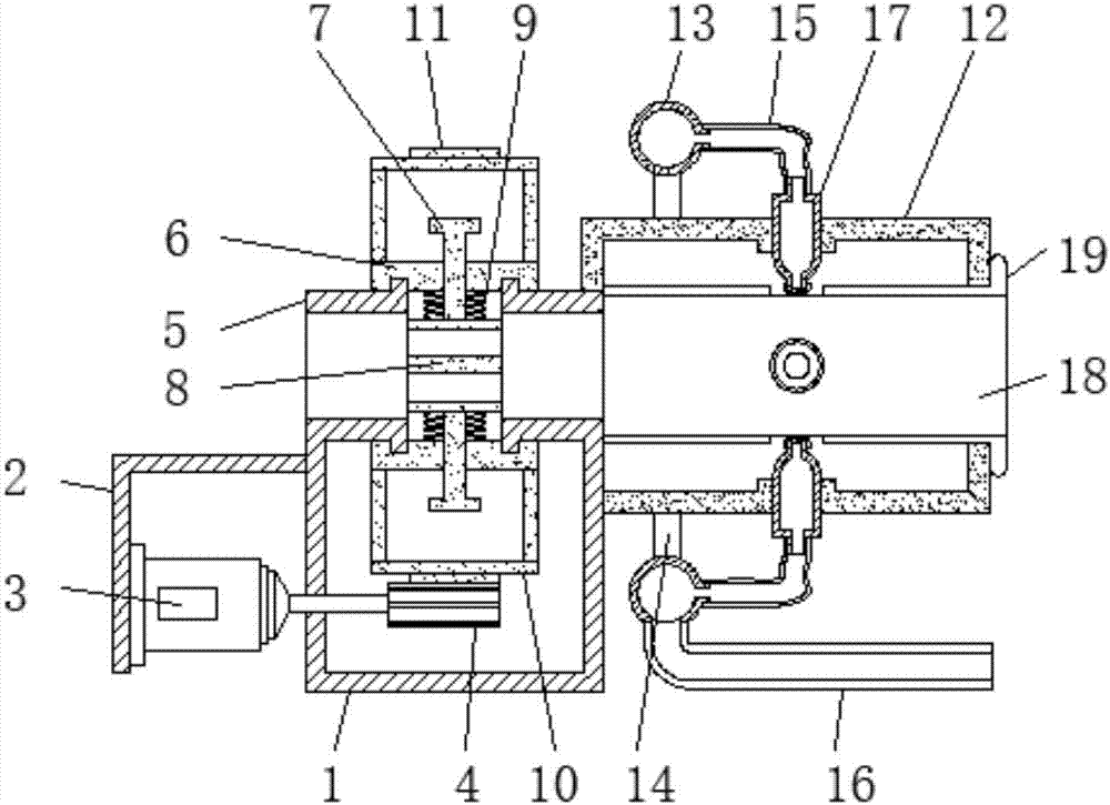 Steel rod and steel pipe grinding and paint spraying integrated device