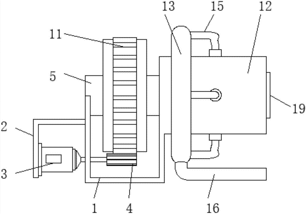 Steel rod and steel pipe grinding and paint spraying integrated device