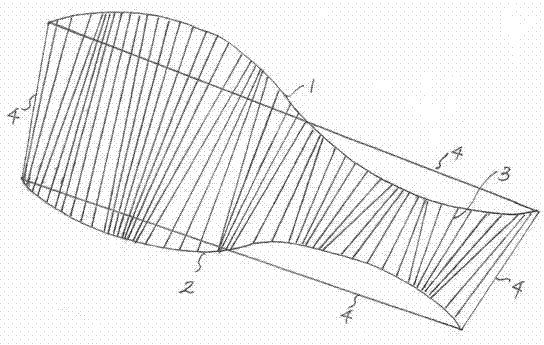 Warp and weft hyperbolic weaving method of woven fabric and fabricated fabric