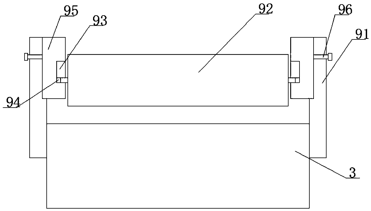 Equipment and method for producing fabric-enhanced composite board