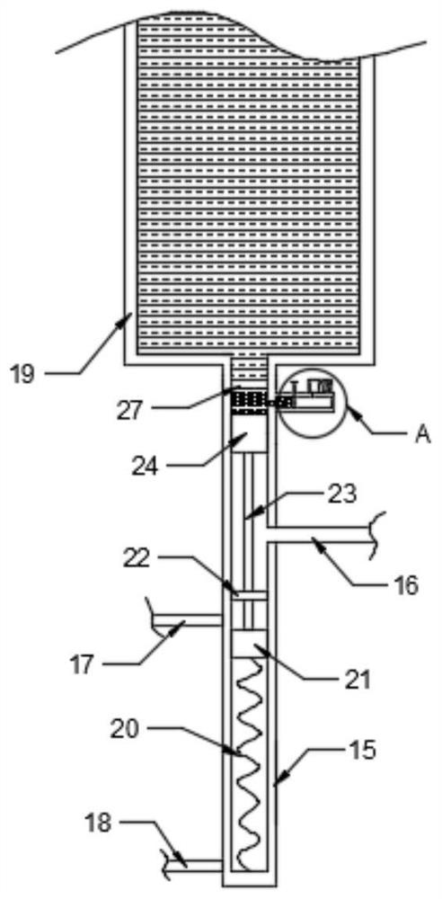 Urinal cleaning device for male toilets in municipal public places