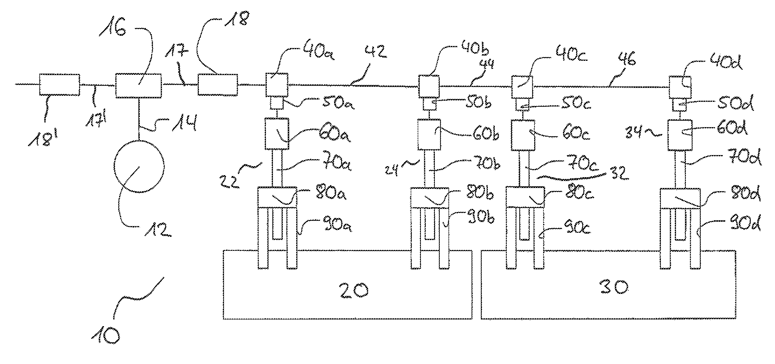 Aircraft High Lift System and Method for Determining an Operating Condition of an Aircraft High Lift System