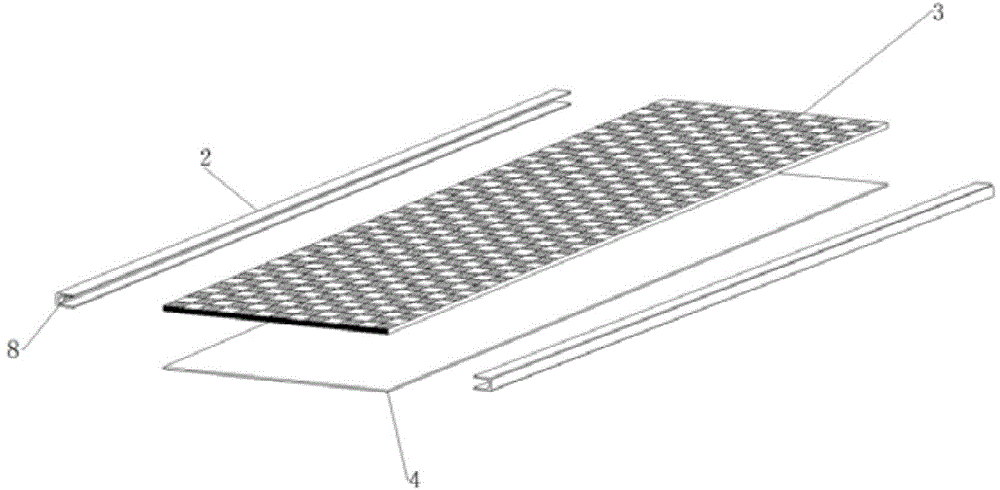 LED panel lamp with thermal conductive plastic frame free of substrate packaging