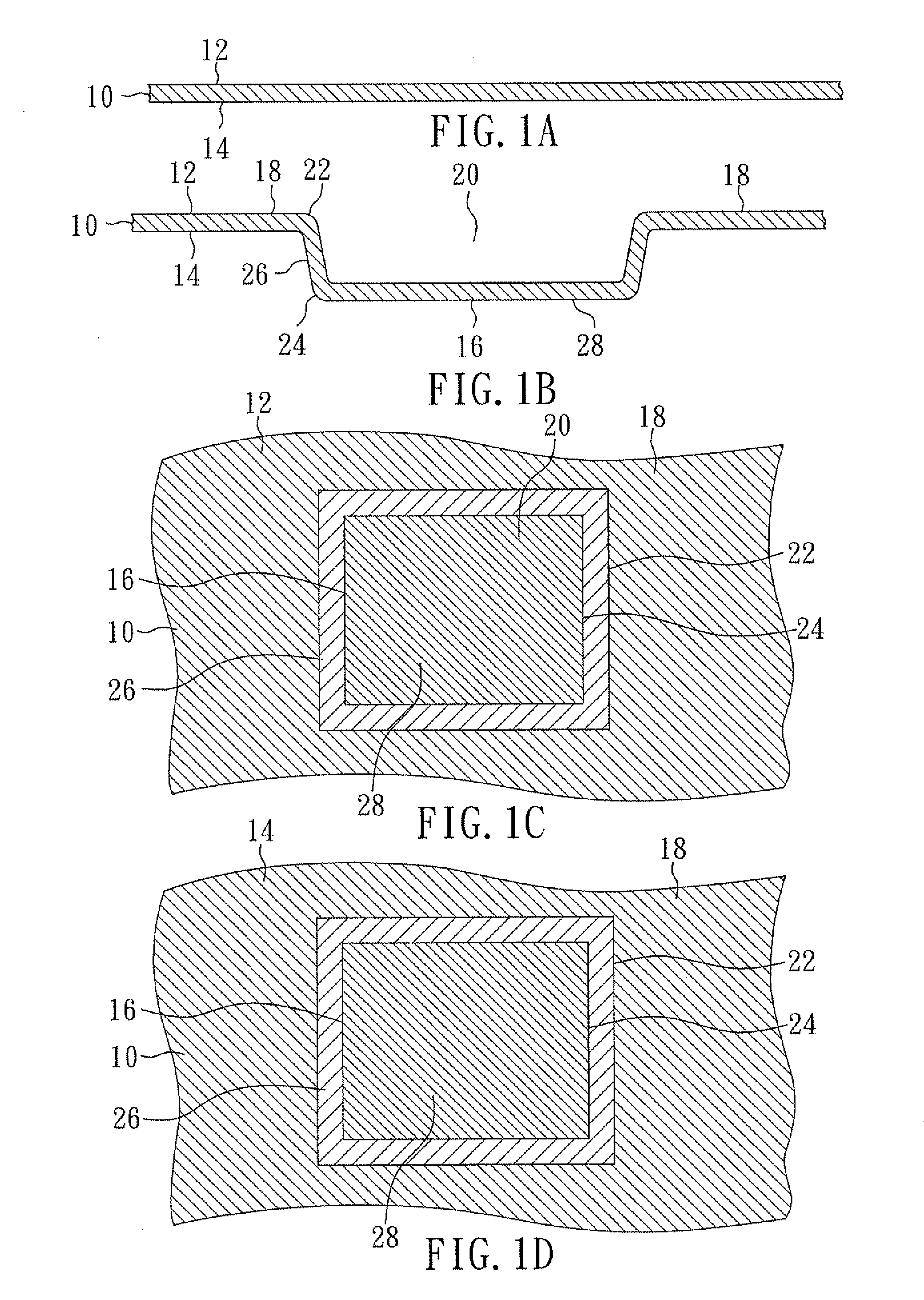 Method of making stackable semiconductor assembly with bump/base/flange heat spreader and build-up circuitry