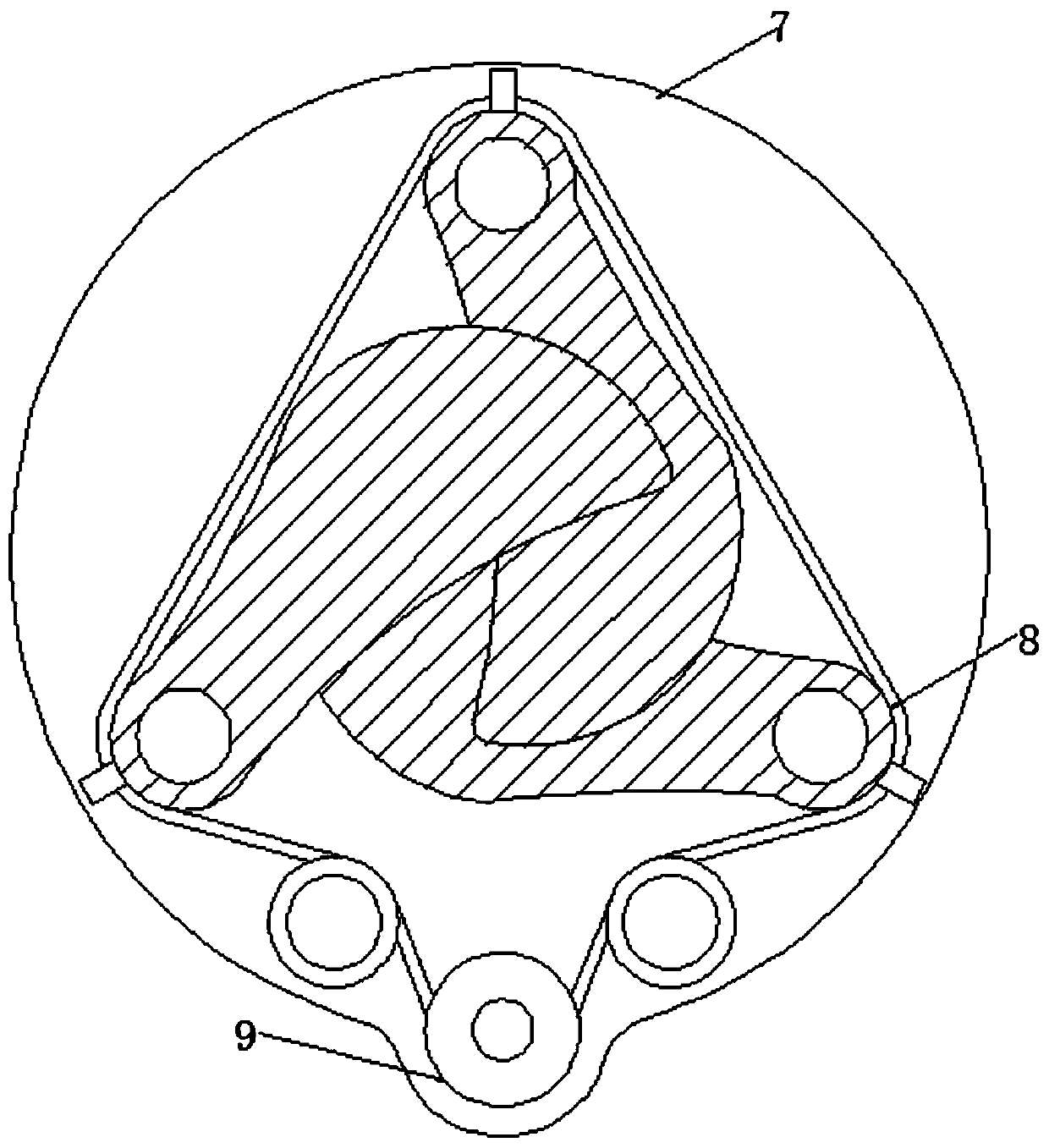 Construction coating stirring device capable of preventing precipitation and automatically replacing filter tool