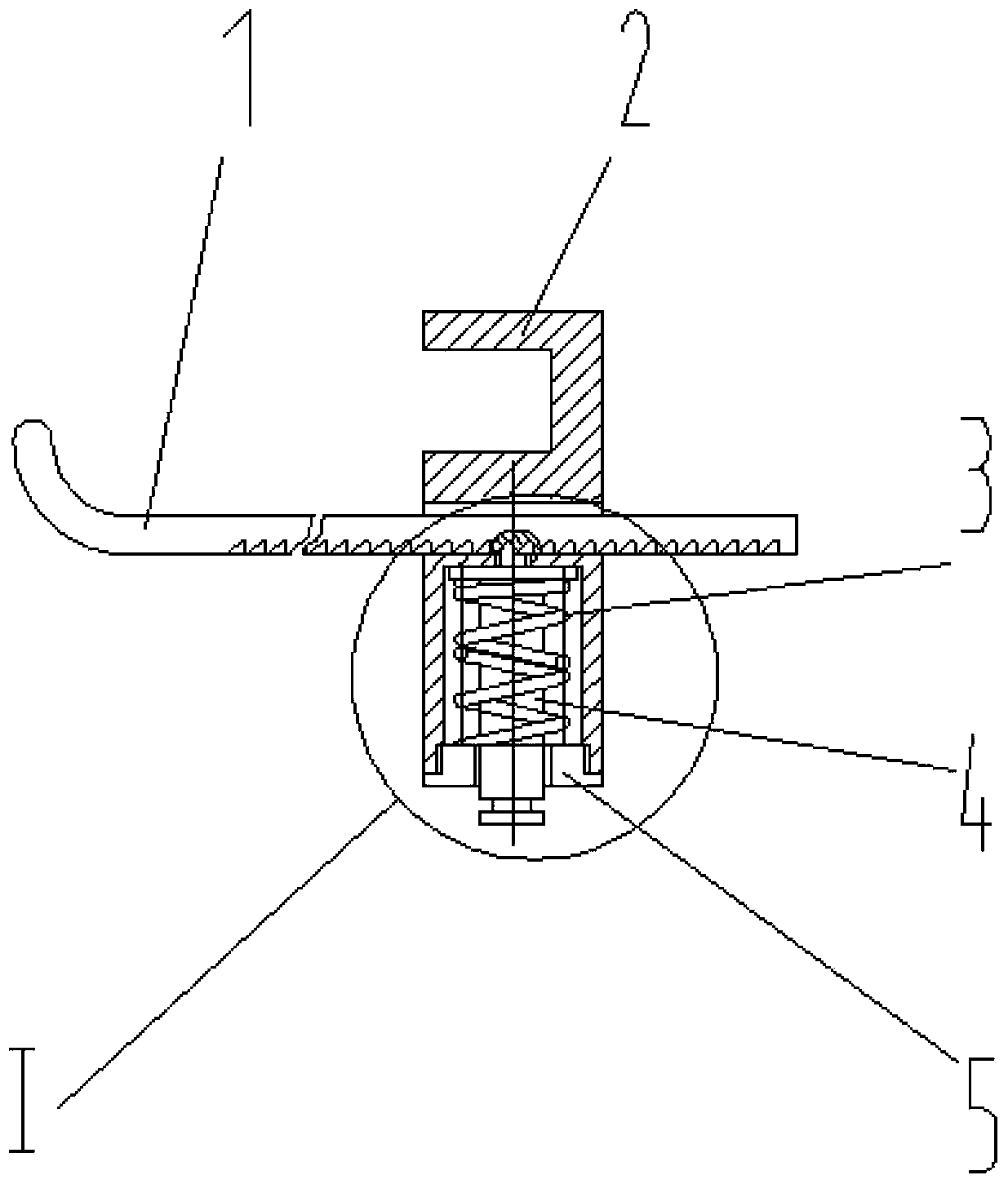 Soft palate traction device for Davis mouth gag