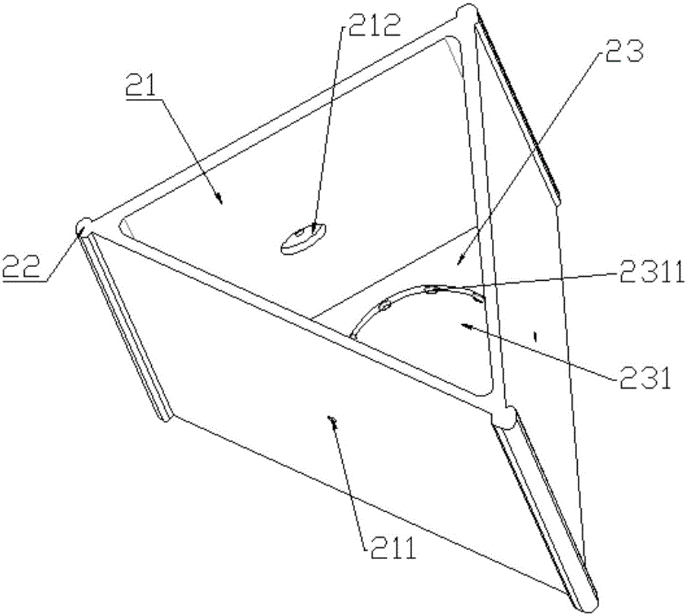 Transport package box for sealed containers