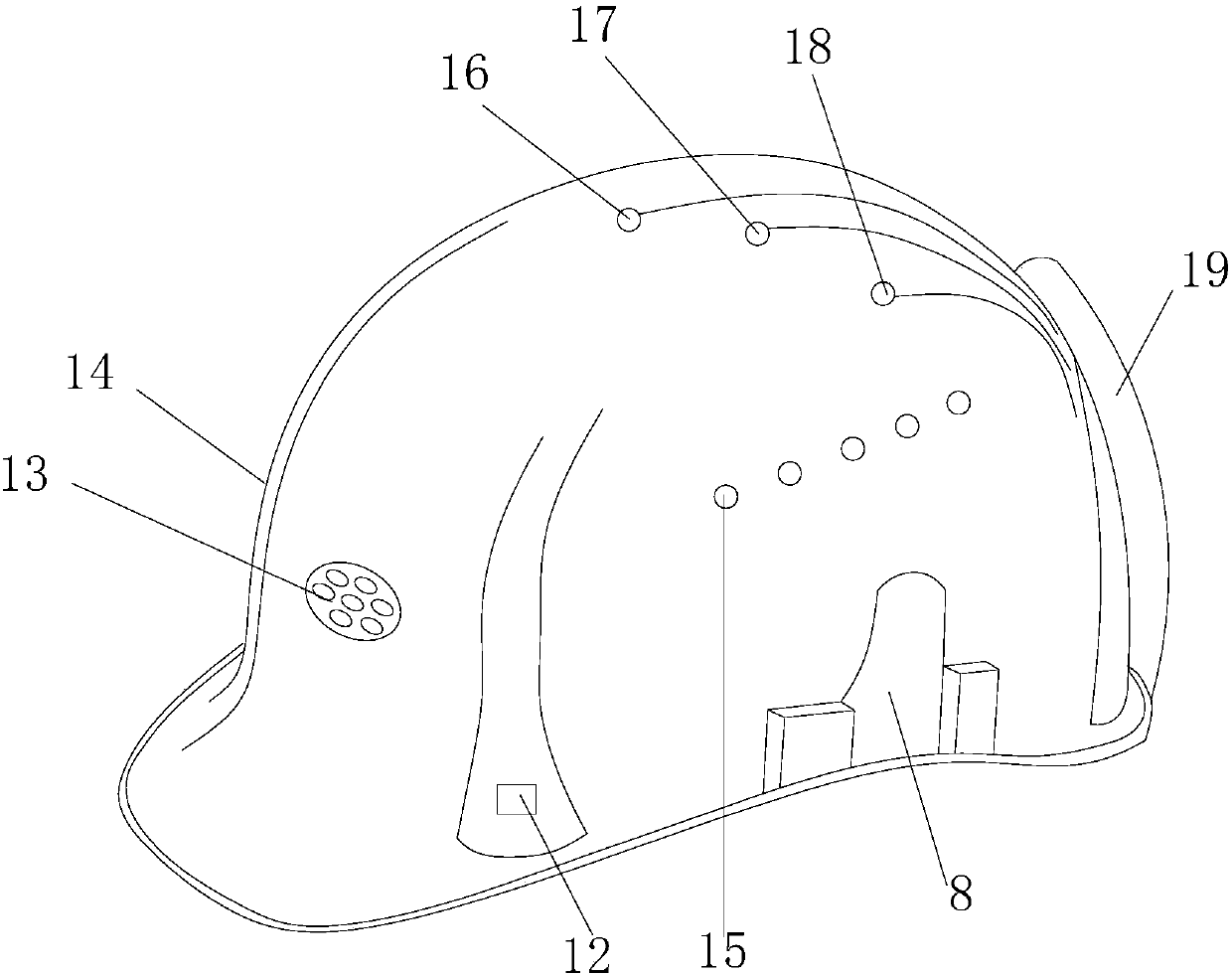 Miner fatigue recognition method for mining helmet based on brain-computer interface