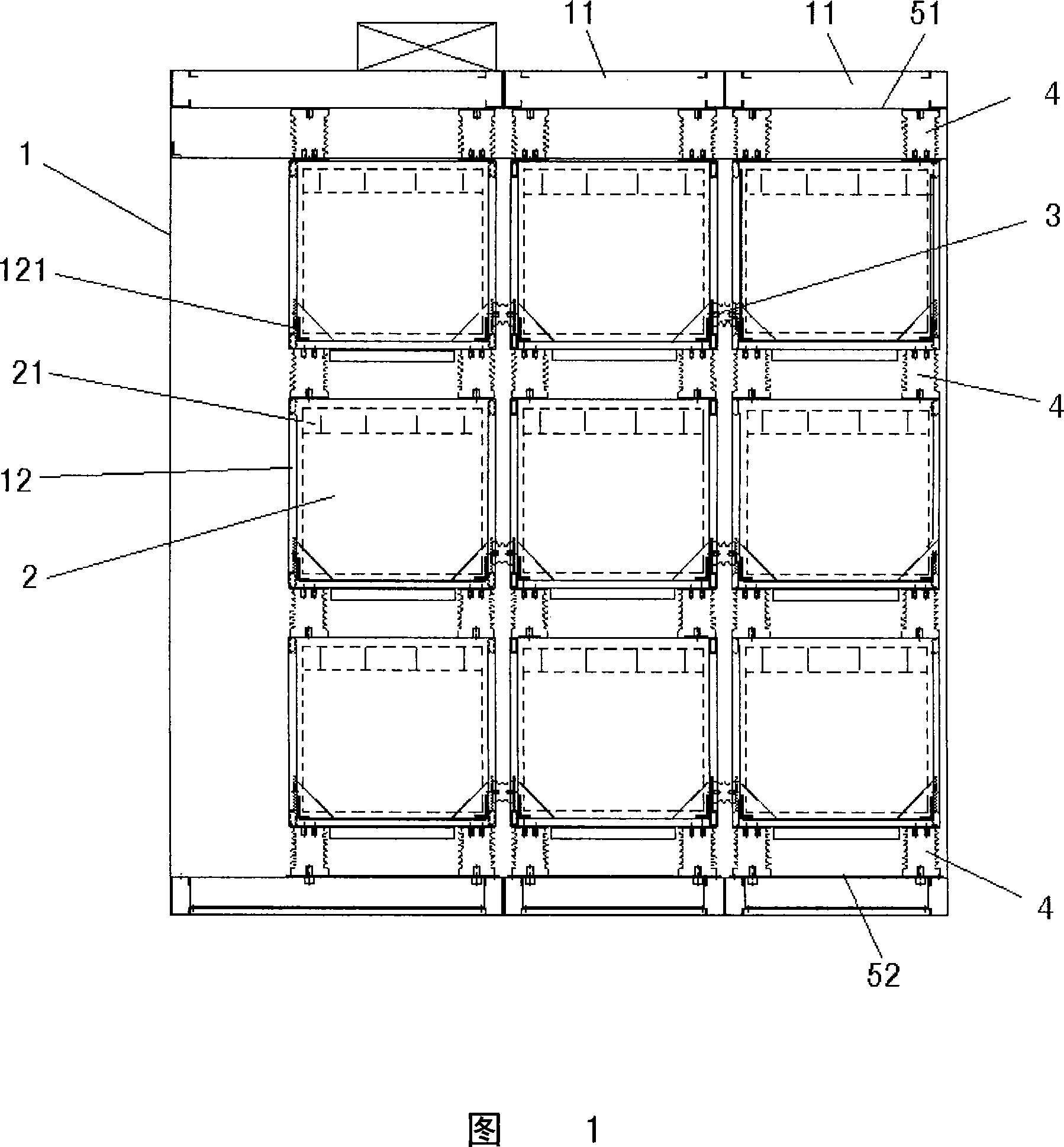 Power module cascade connection converter valve