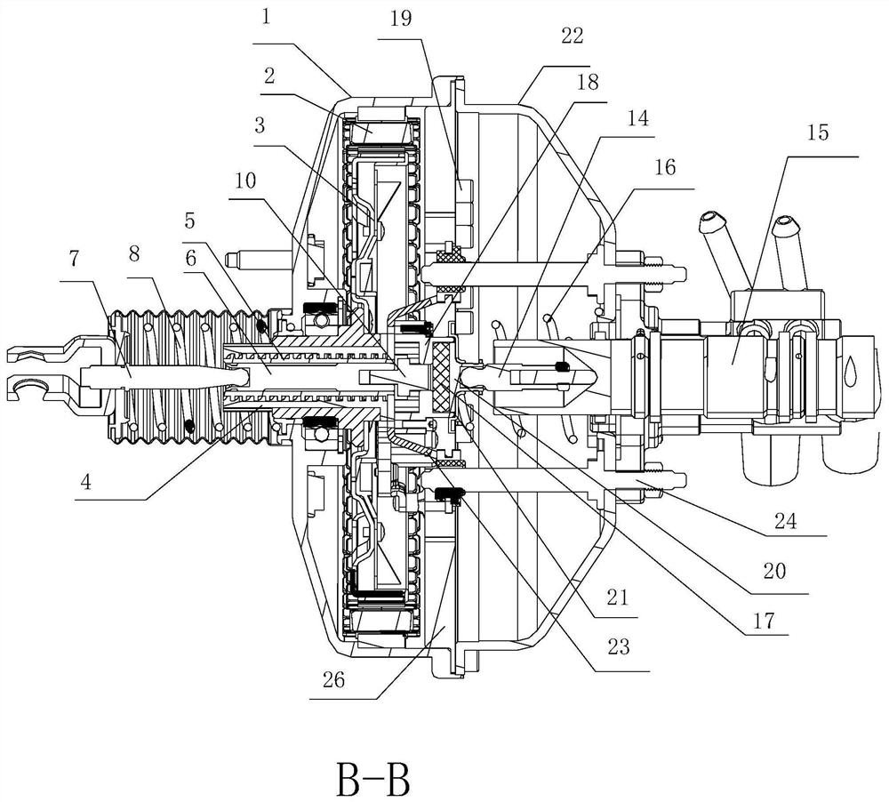 Electronic brake booster