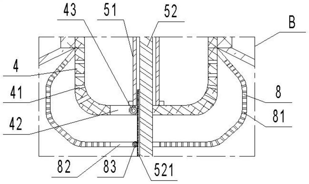 Experimental device for extracting luteoloside from plants