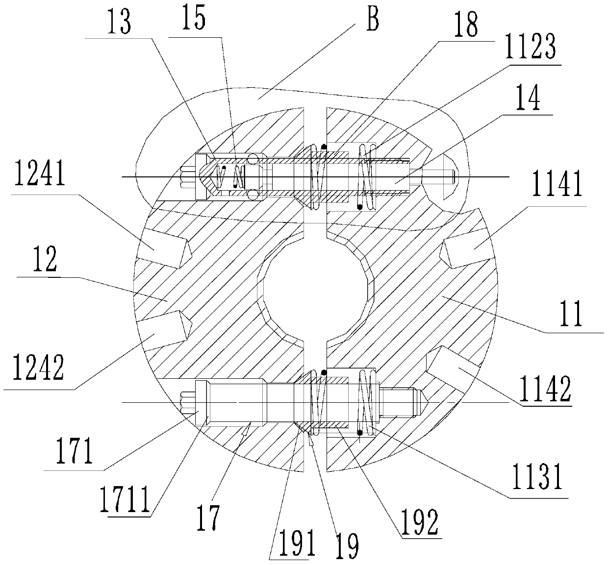 A hydraulic tensioner