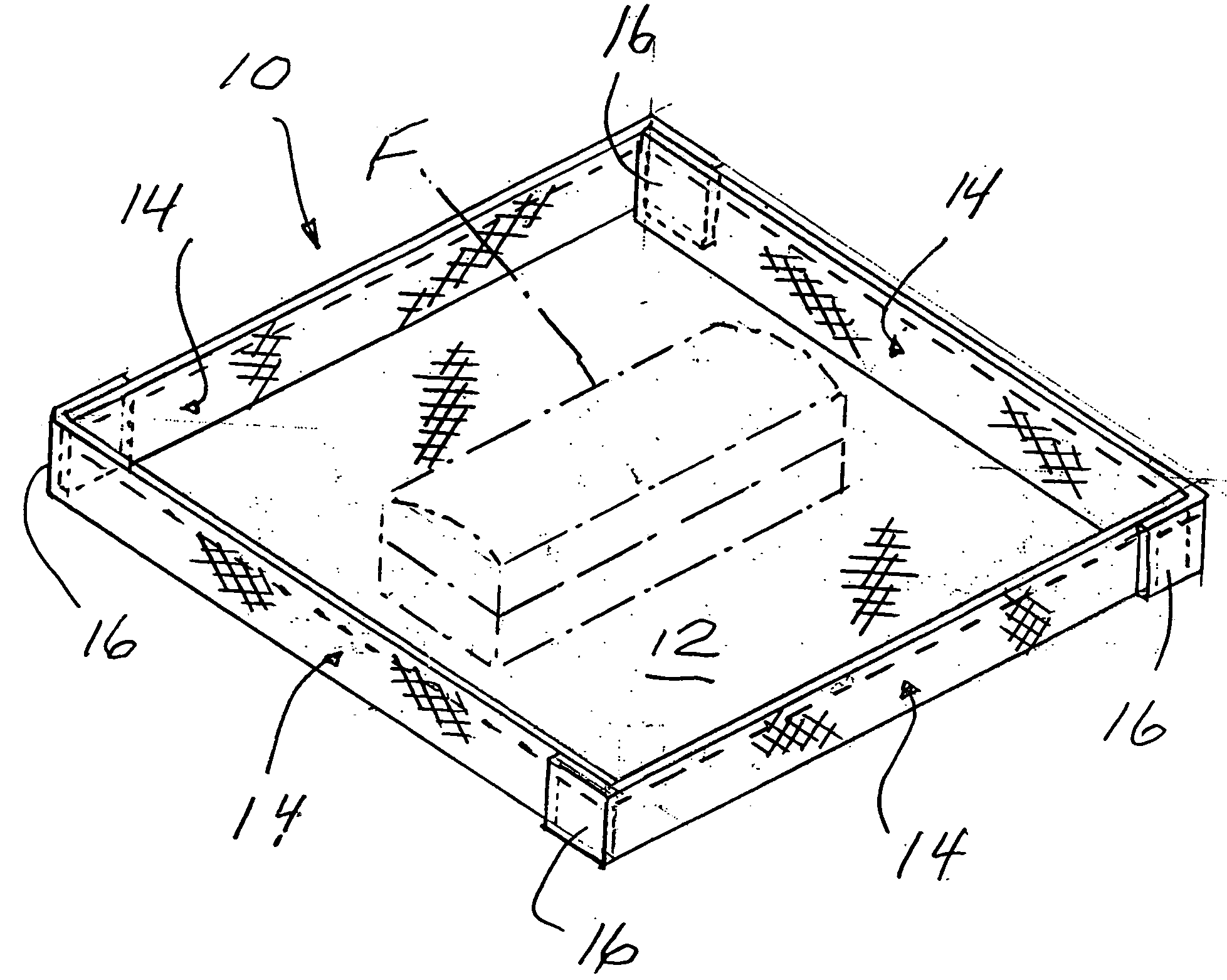 Cooking tray for rapid cook oven