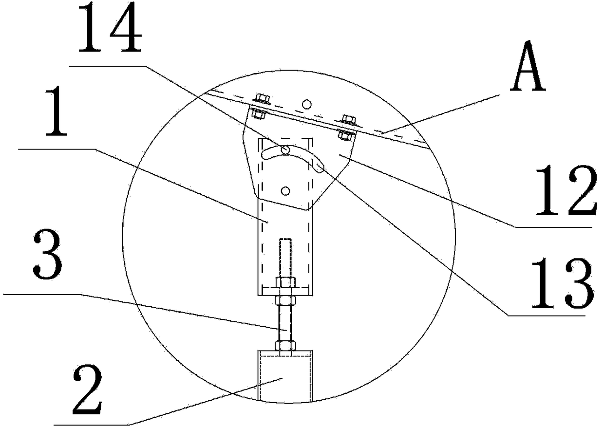 An adjustable double chute for airline luggage bags