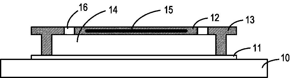 Infrared detector of microbridge structure and method for manufacturing same