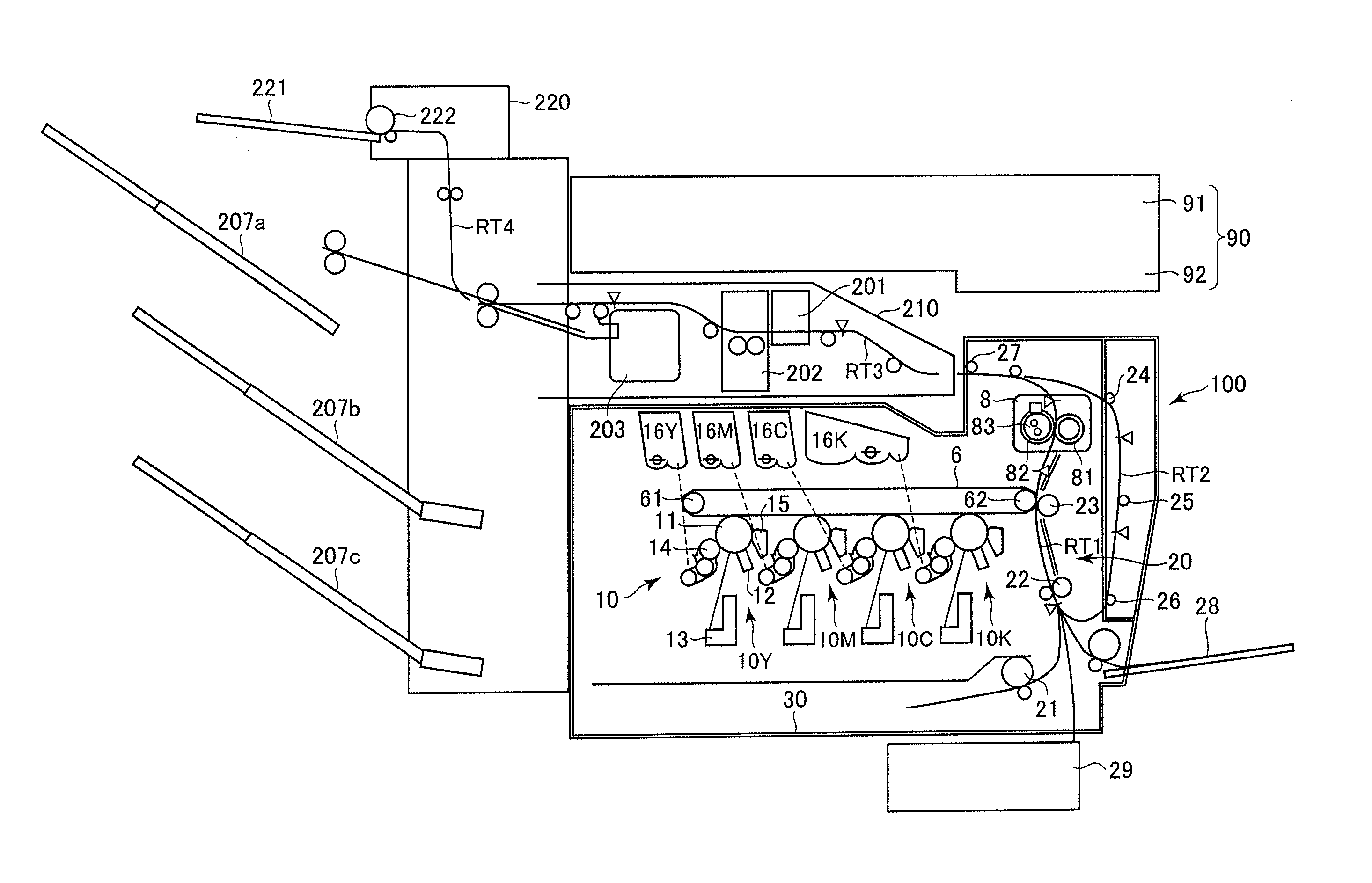 Image forming apparatus calculating power consumption amount