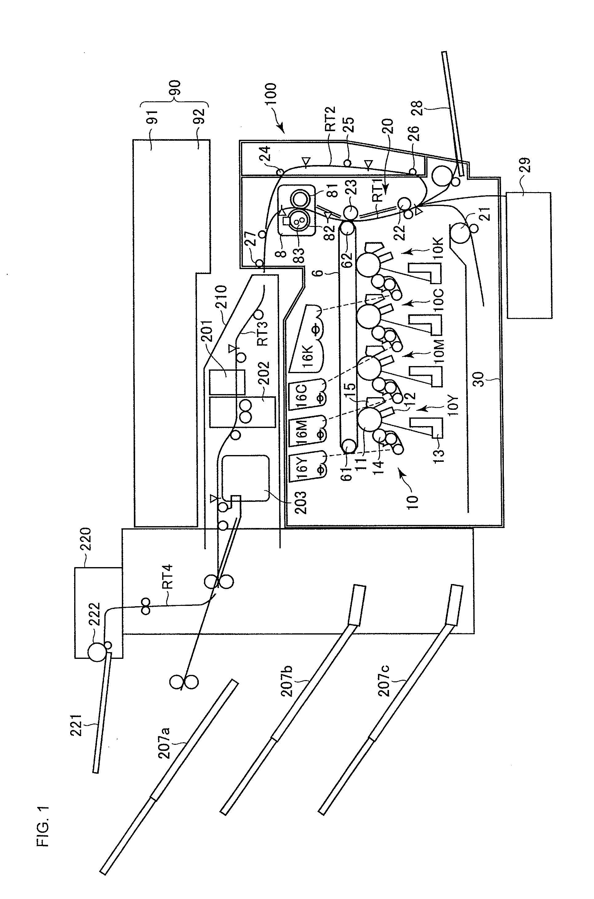 Image forming apparatus calculating power consumption amount