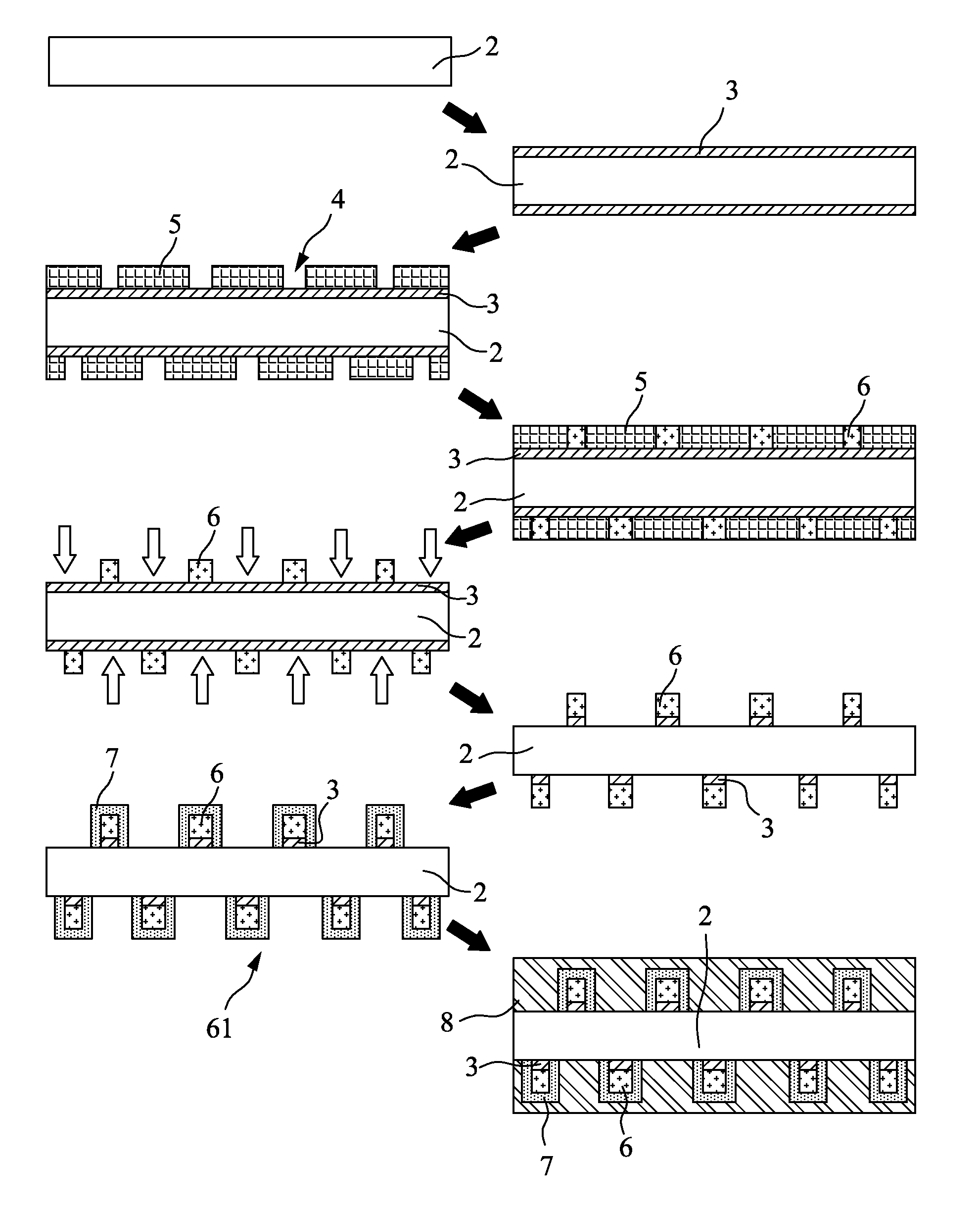 Touch sensing electrode structure and method of manufacturing same