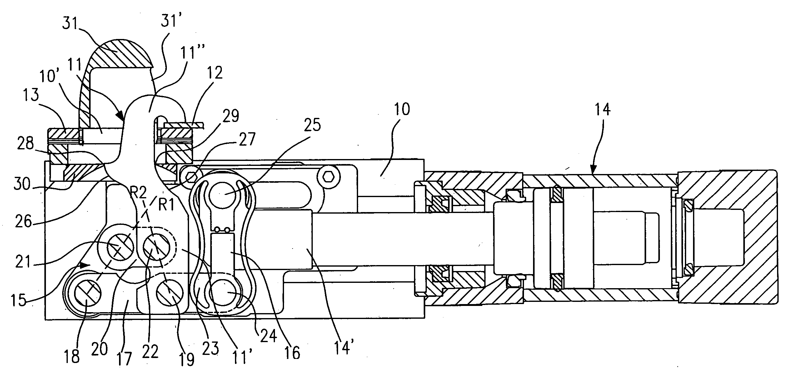 Compact clamping device with side clamping member