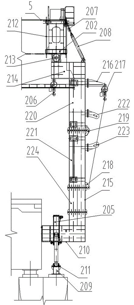 Novel large-tonnage bridge girder erection machine and construction method thereof