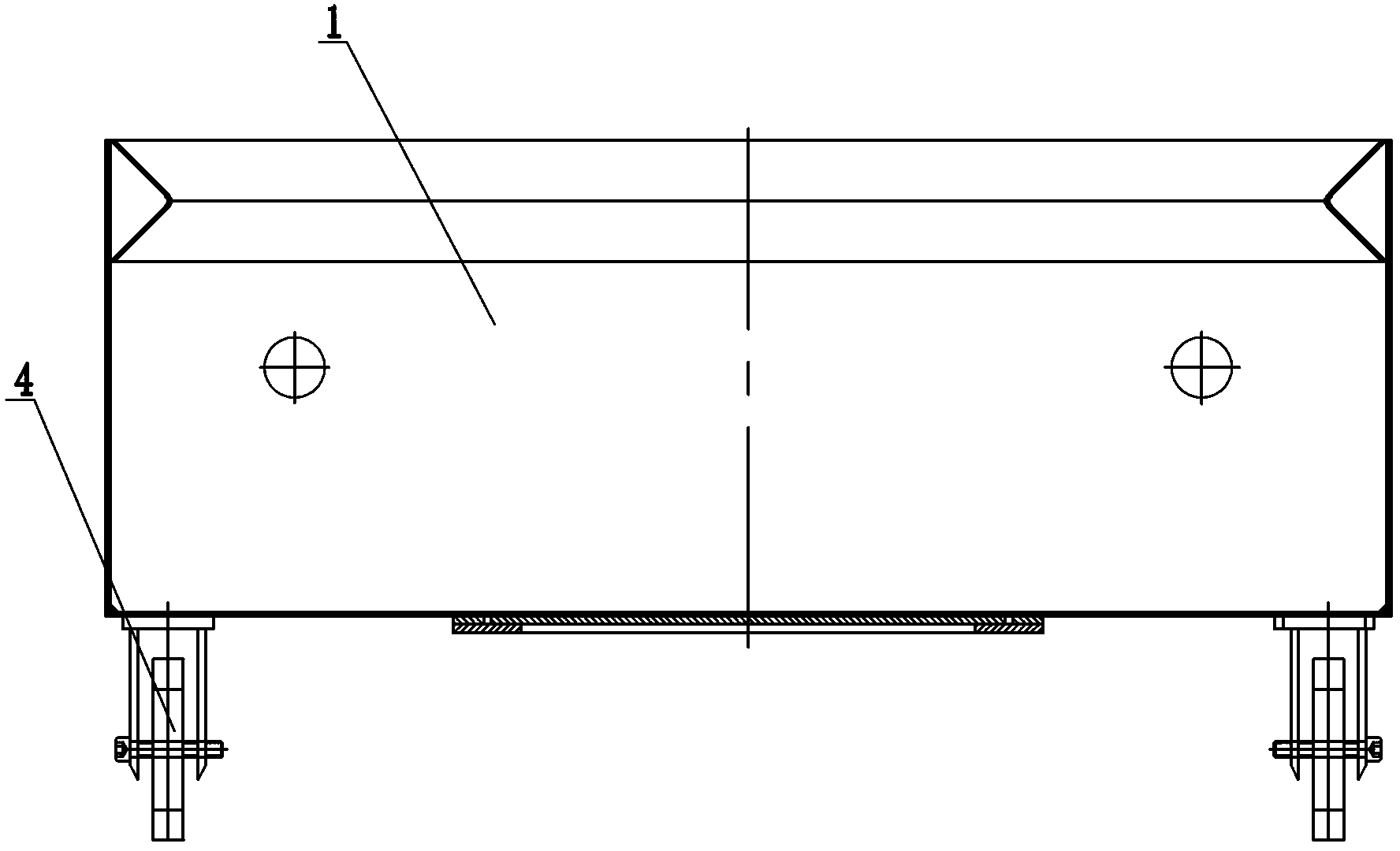 Phosphorus scaling case component on mechanical husking machine