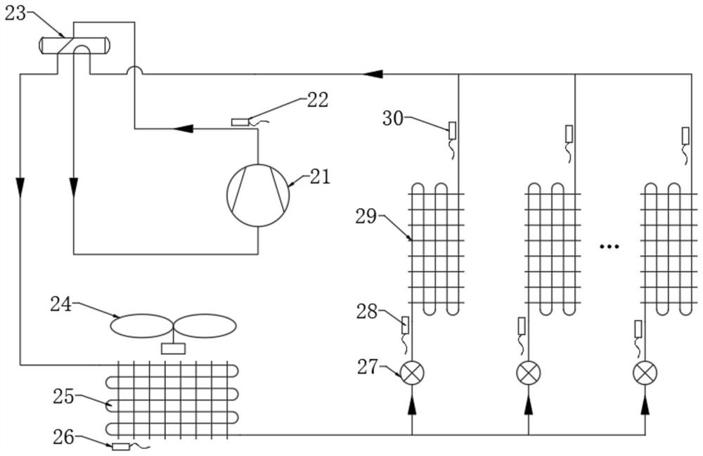 Air conditioner exhaust pressure adjusting method and device and air conditioner