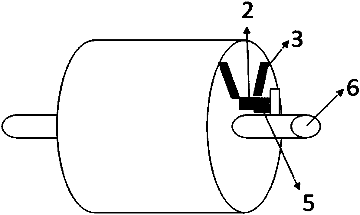 Permanent magnet synchronous motor and its rotor