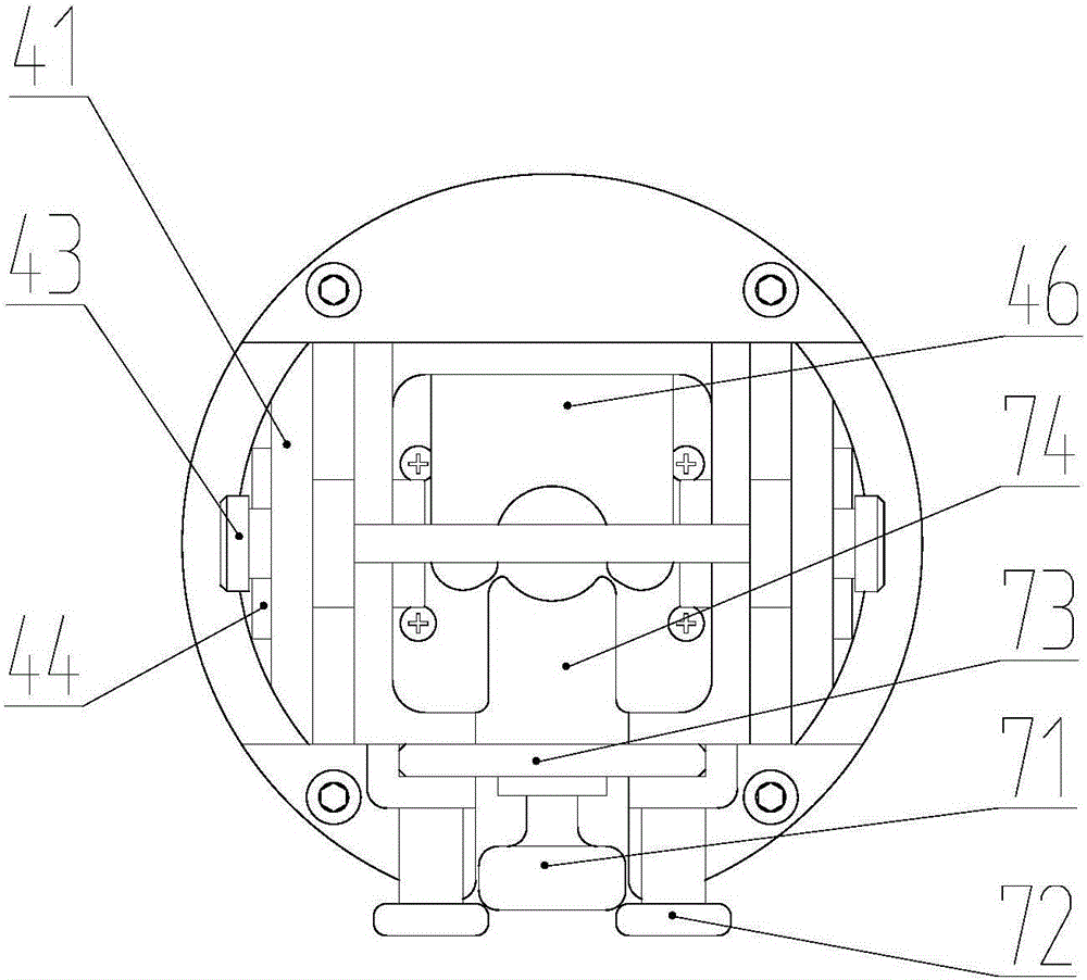 Fast hook device for ROV suspension