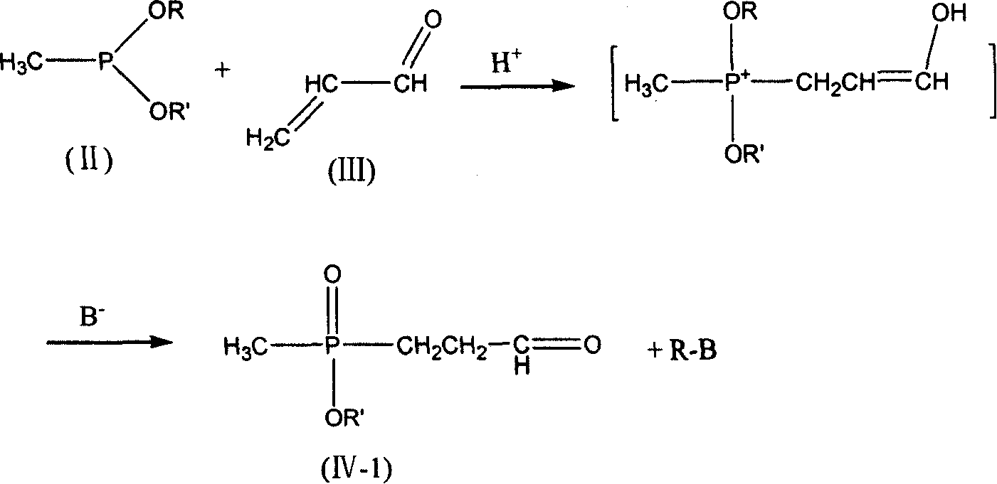 Process for preparing phosphine oxamate and its derivatives