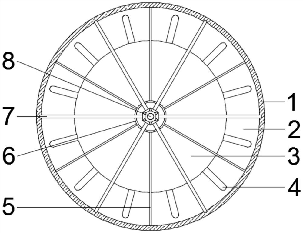 An adjustable manhole cover structure for municipal construction