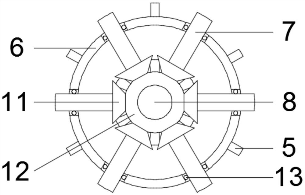 An adjustable manhole cover structure for municipal construction