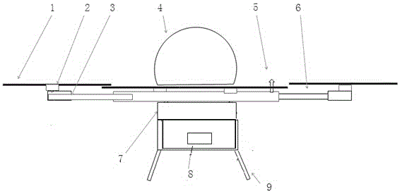 Artificial rainfall aircraft and method