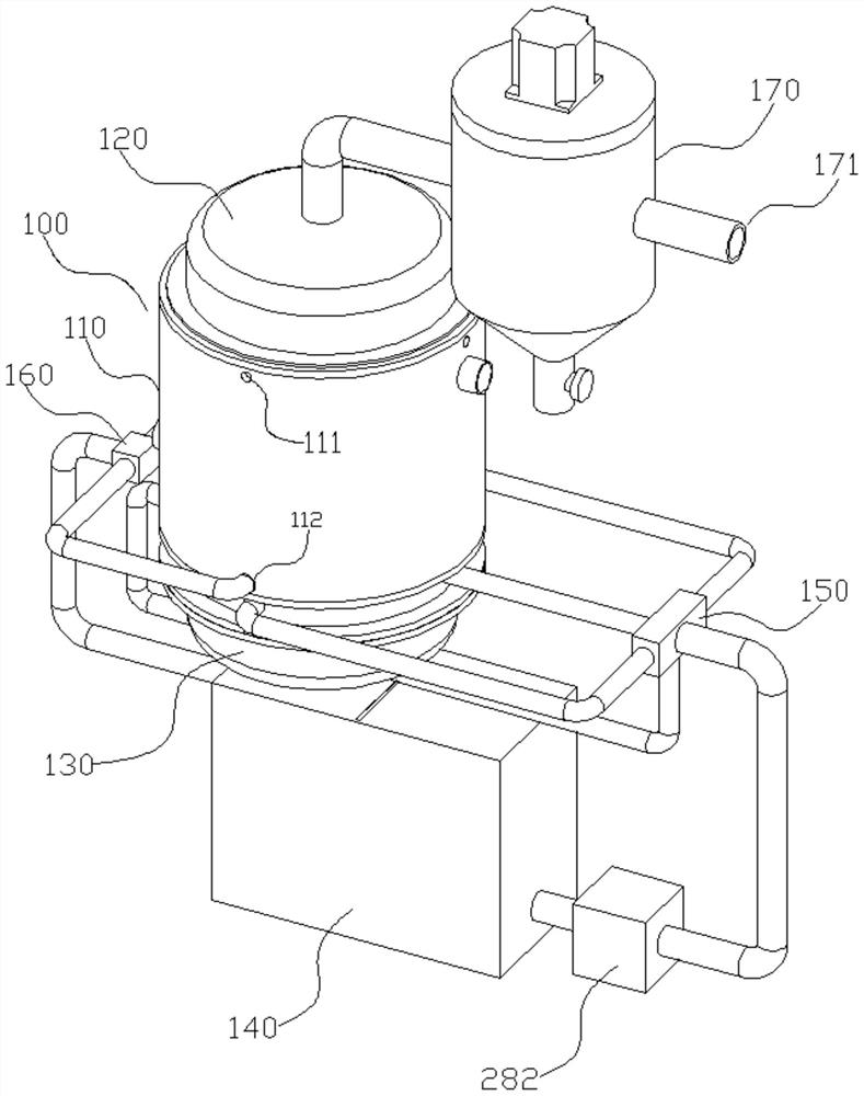 Environment-friendly waste gas treatment process and its device