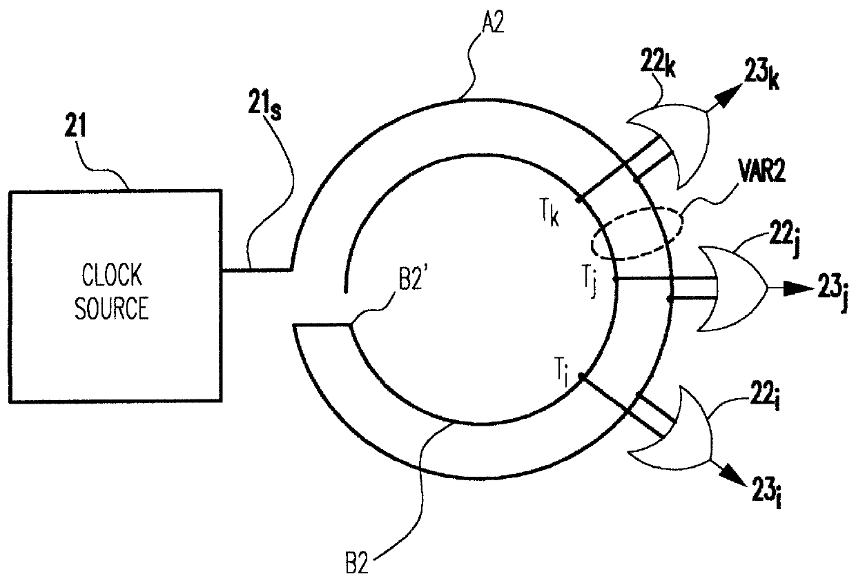 Clock distribution network with dual wire routing