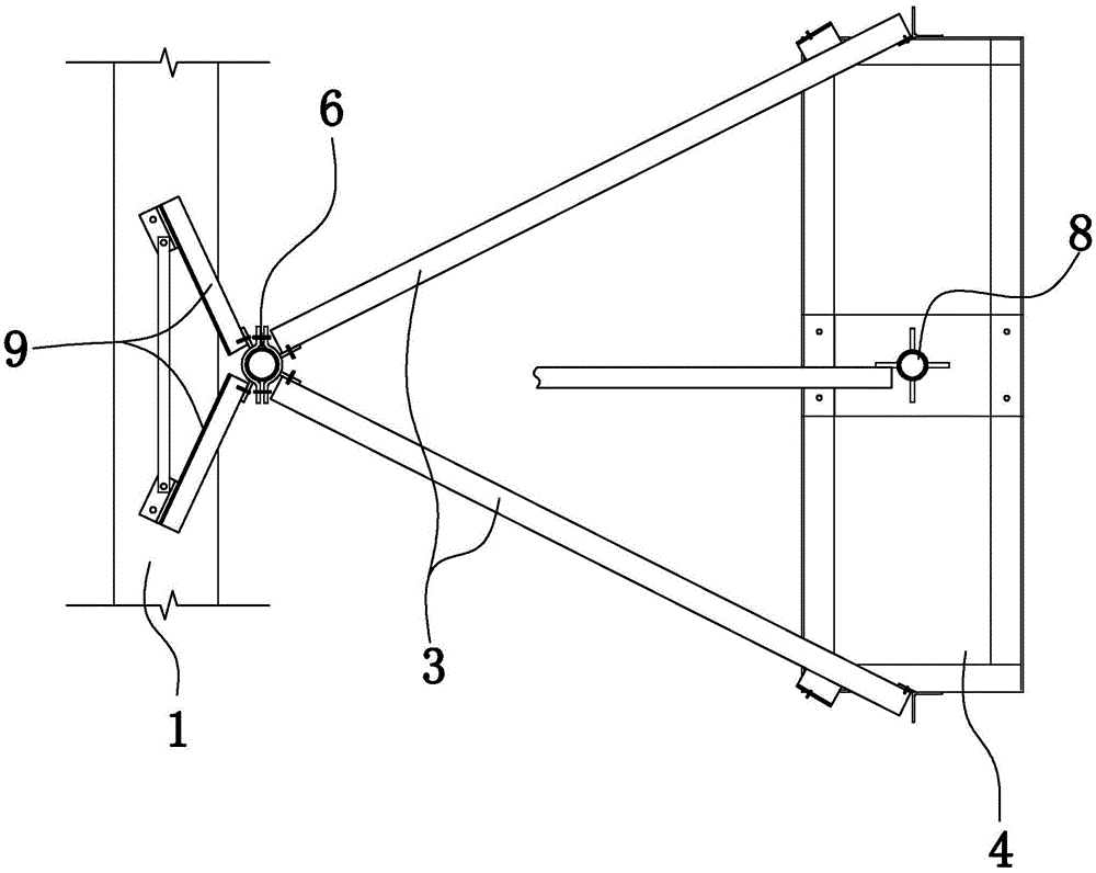 Combined type roof communication tower