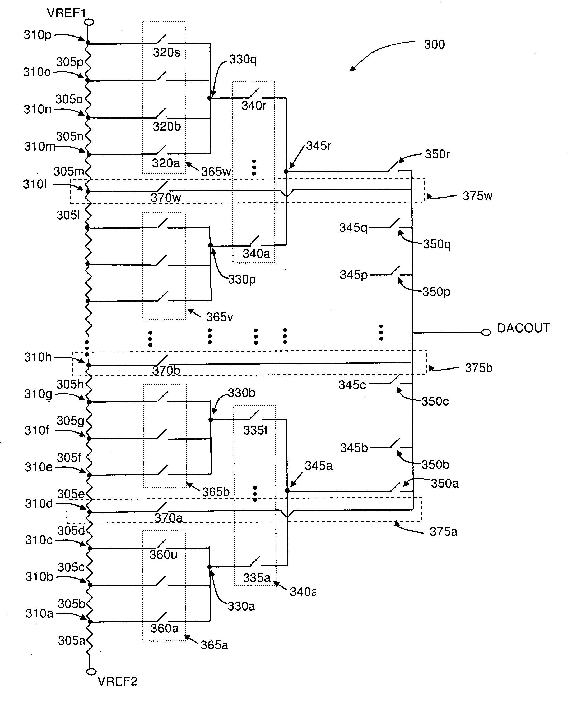 Digital to Analog Converter Having Fastpaths