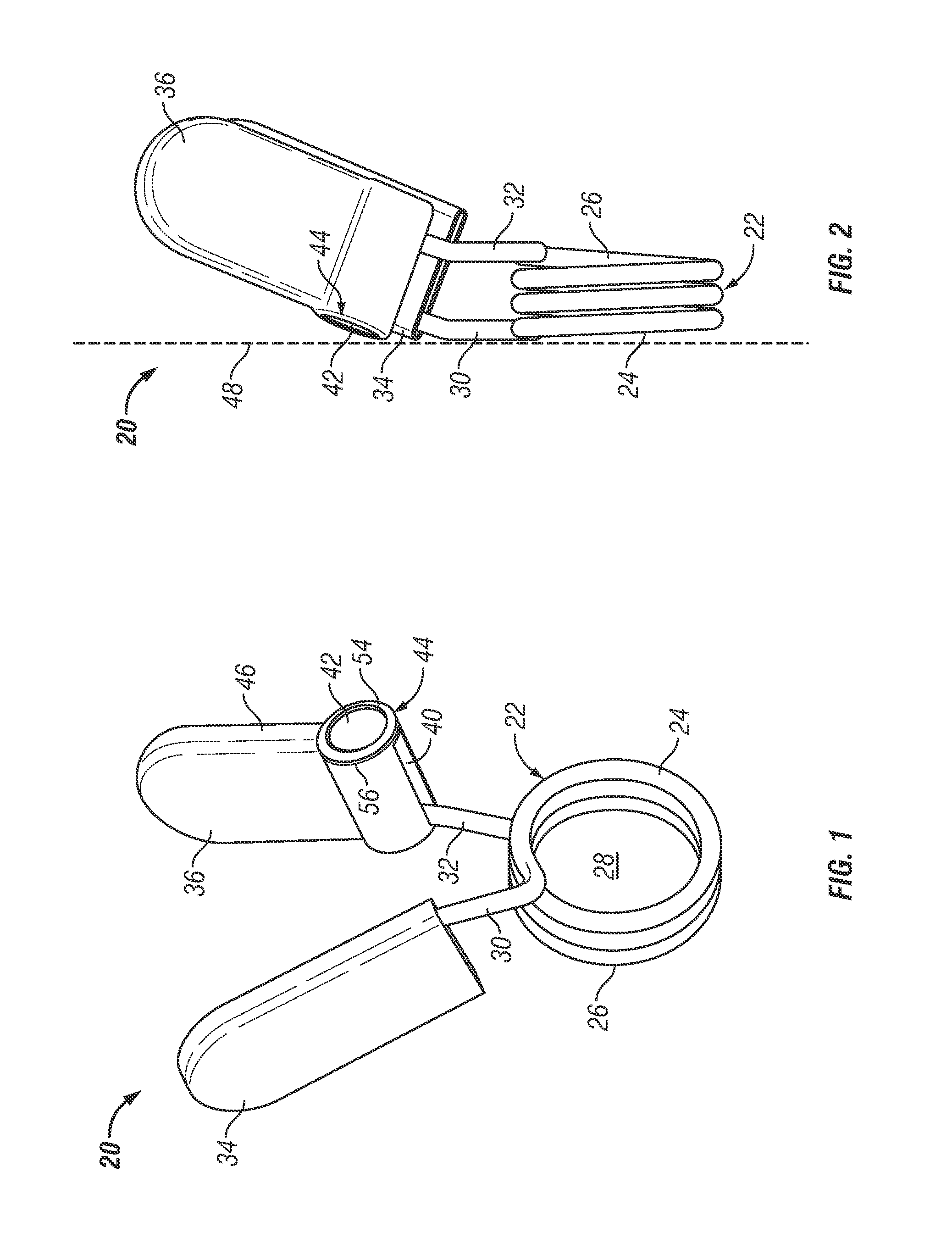 Spring collars and spring collar attachments having permanent magnets and associated methods