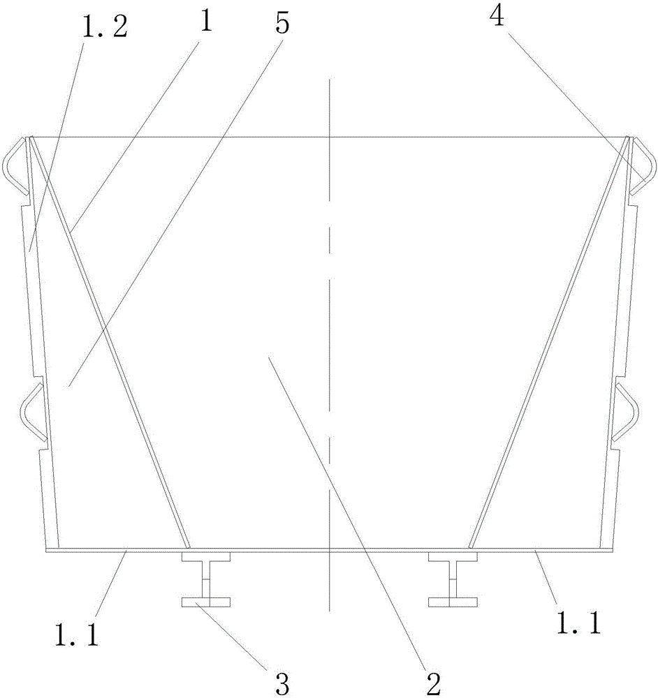 Shaft furnace feeding hopper