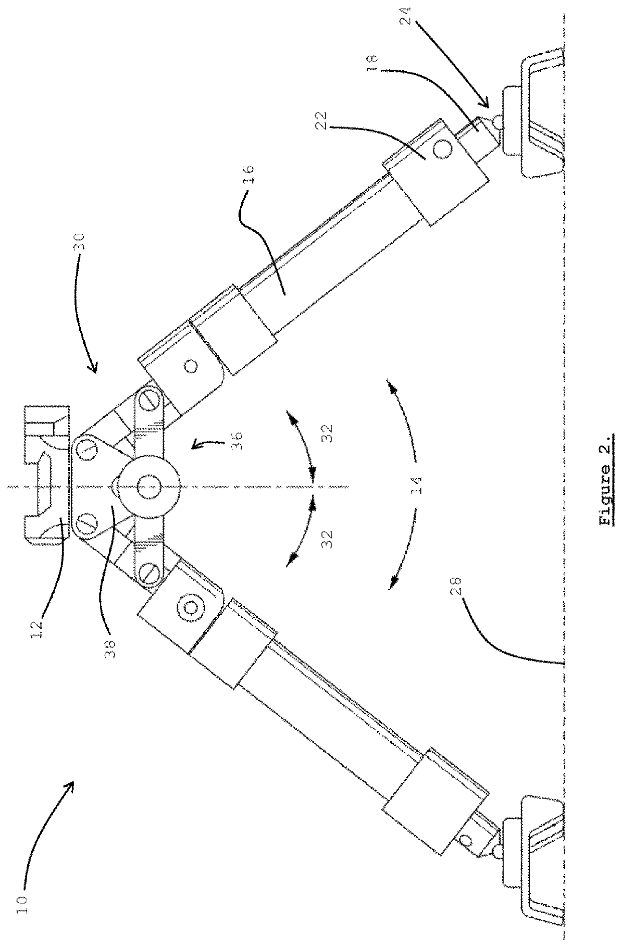 Rifle bipod