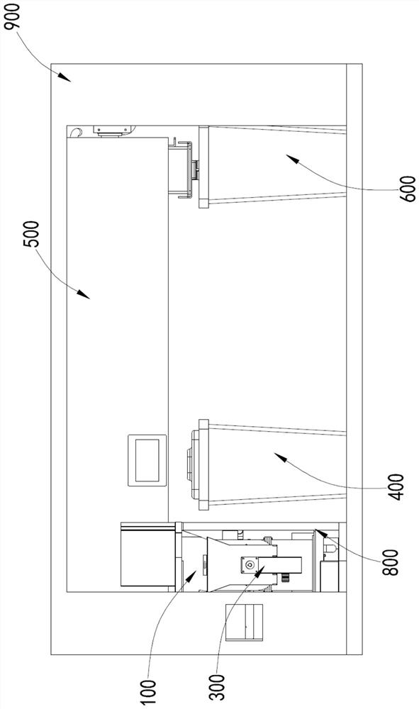 Garbage disposal station and wet garbage disposal method