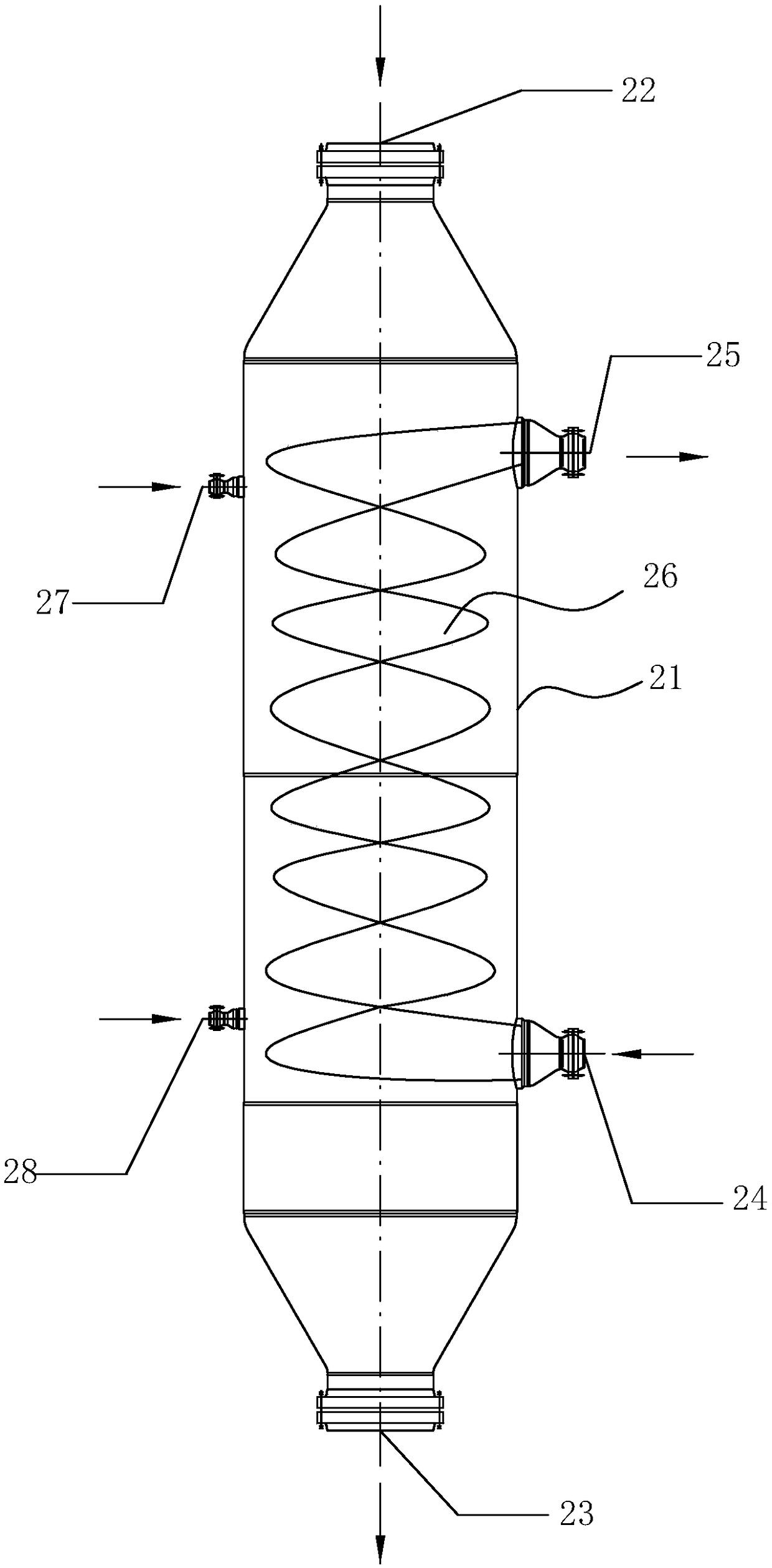 Propane dehydrogenation device and propane dehydrogenation method