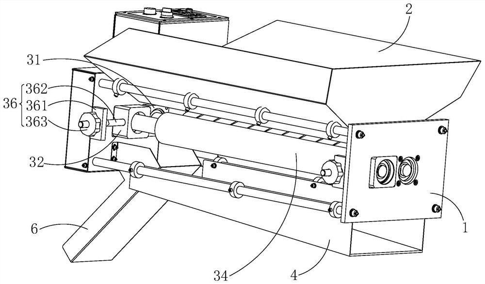 Iron chip cleaning equipment for mechanical processing