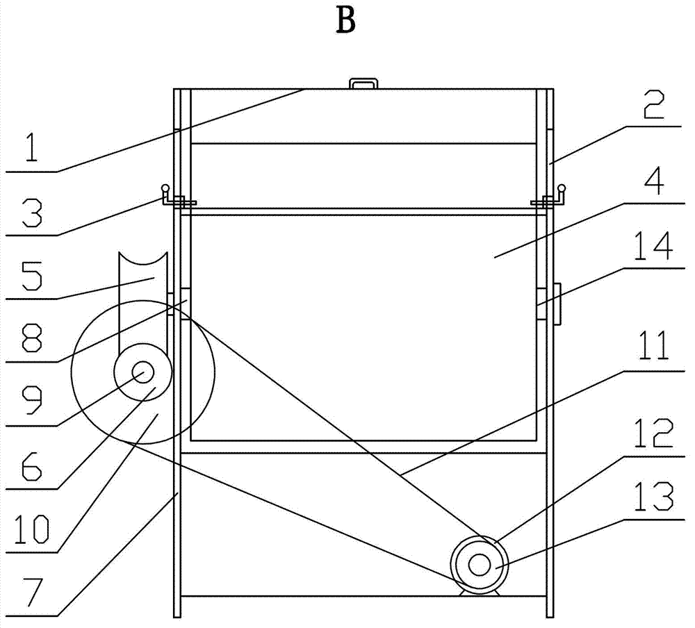 Automatic dough mixing machine