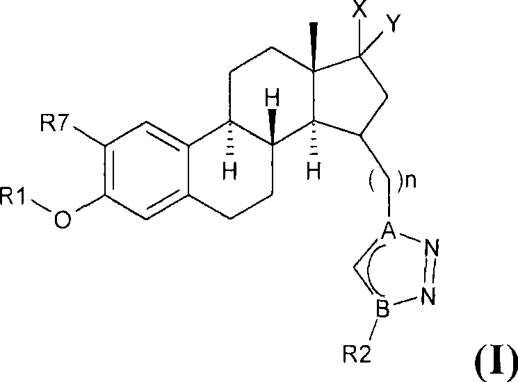 Estratriene derivatives and their uses as 17beta-hydroxysteroid dehydrogenase inhibitors