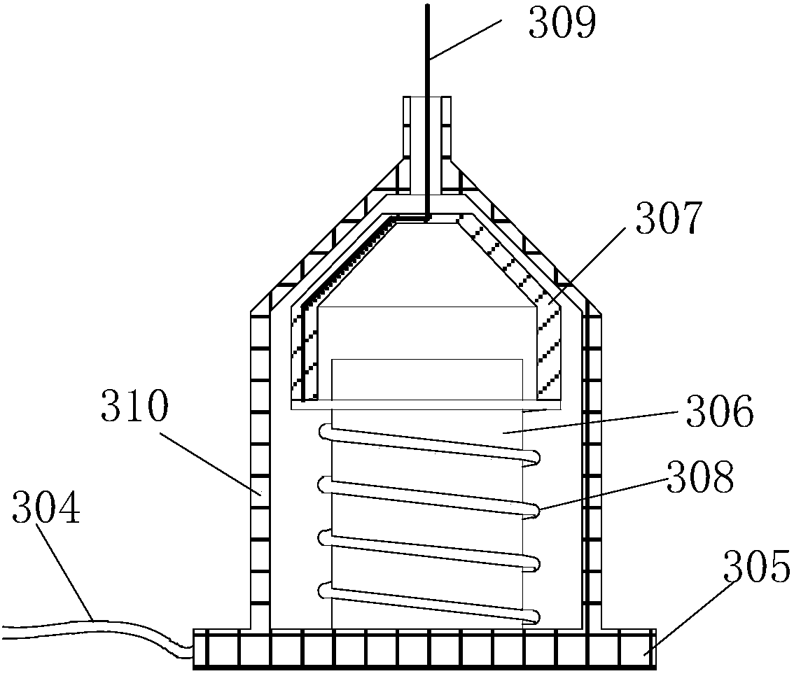 Detection device for detecting electrical performance of electronic circuit board