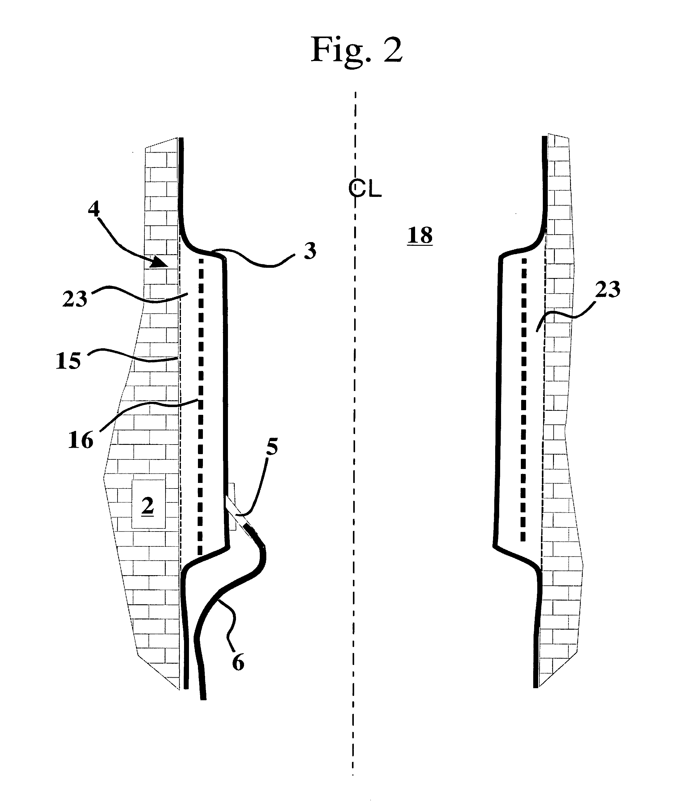 Pore fluid sampling system with diffusion barrier