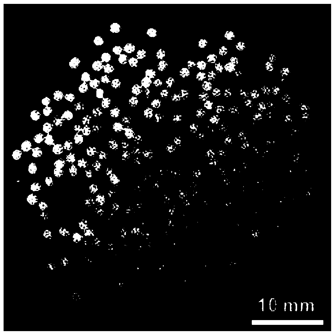 Hydrous zirconium oxide/strontium alginate composite gel bead, and preparation method application thereof