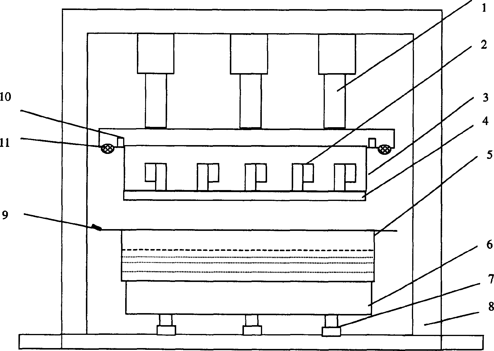 Microwave hot forming apparatus